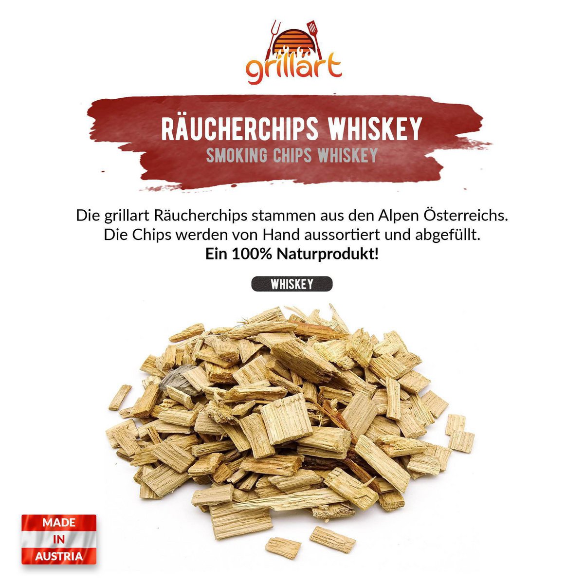 Premium BBQ Räucherchips - 750g