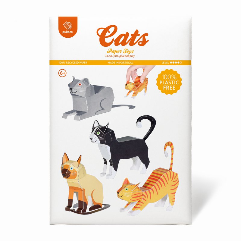 Cats Paper Toys