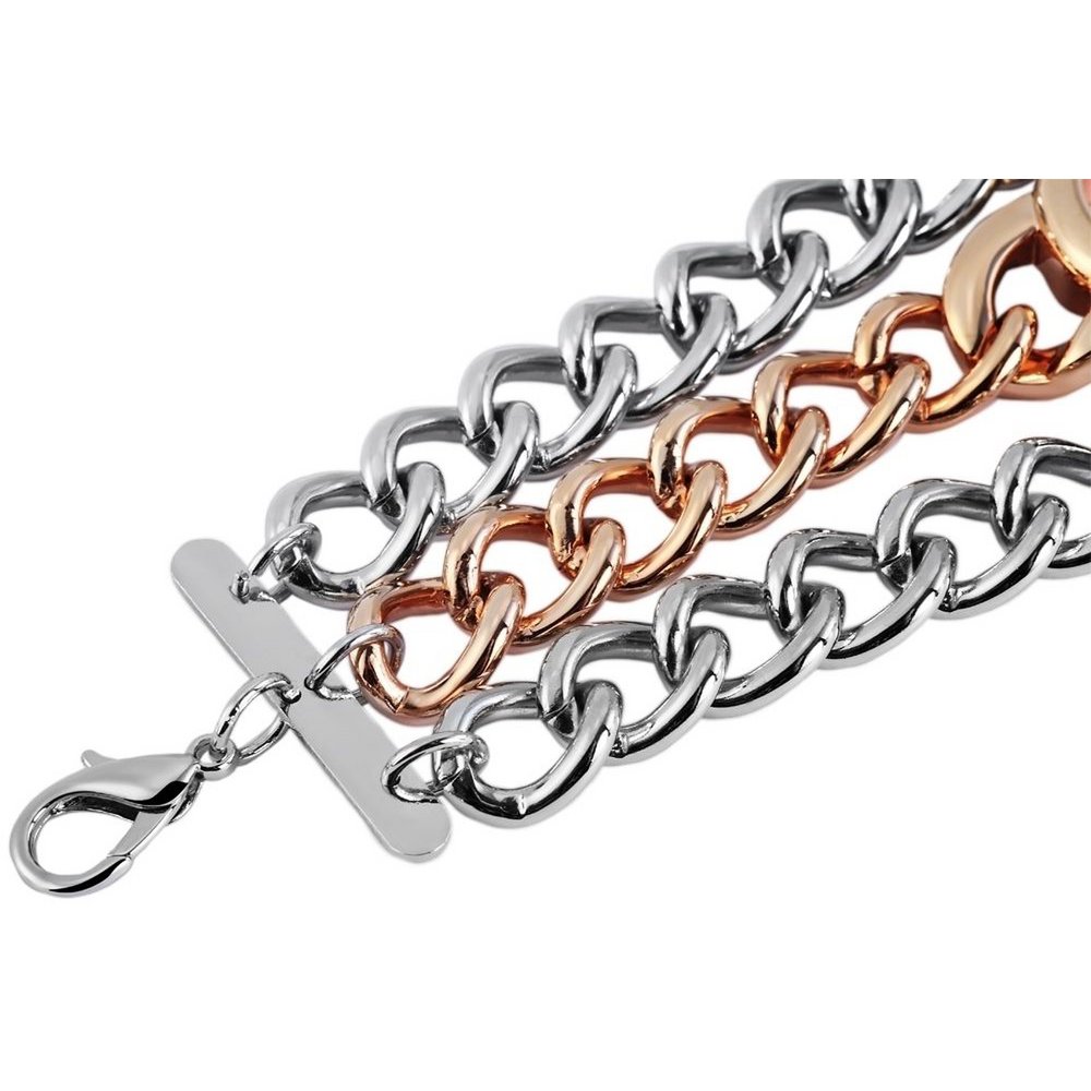 Timento women's watch with metal chain bracelet