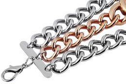 Timento women's watch with metal chain bracelet