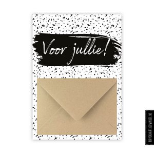Geldkarte „für Dich“ schwarz/weiß