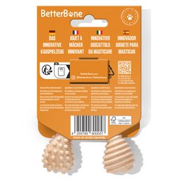 BetterBone Dogs Tewing Bones - Mini Hard Beef (uden nylon, CO2 neutralt lavet i Europa)