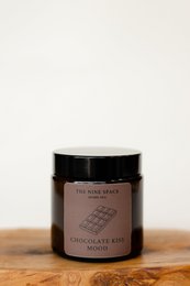 EDIZIONE LIMITATA - Candela d'atmosfera CHOCOLATE KISS - Mini in vetro marrone