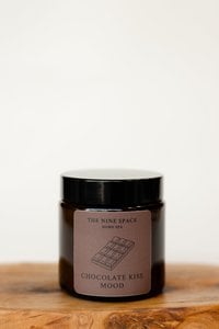 LIMITED EDITION - CHOCOLATE KISS Mood Candle - Brown Glass Mini