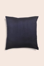 Cojín | Funda de seda Dupion tejida a mano Borde Dabka | 41x41cm