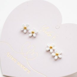 Duo Earrings - Soul Mates - Milk Flowers