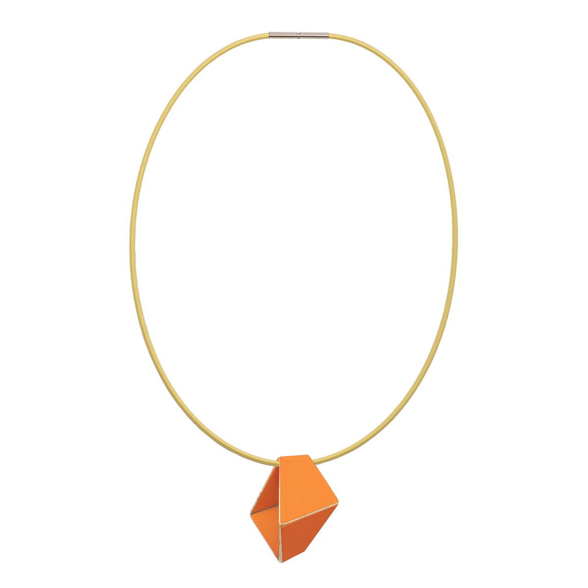 Collana piegata corta