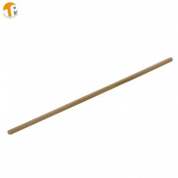 Brass "ferretto" for making homemade Calabrian fusilli pasta. Cylindrical metal rod used to shape and twist pasta dough into traditional fusilli shape.