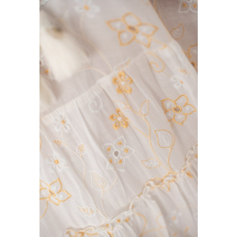 Kleid lia weiße Muschel