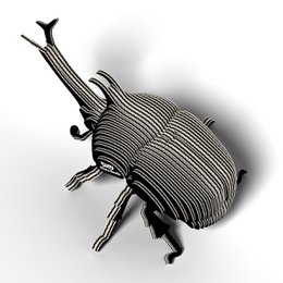 EUGY 3D-puslespil - Rhinoceros Beetle