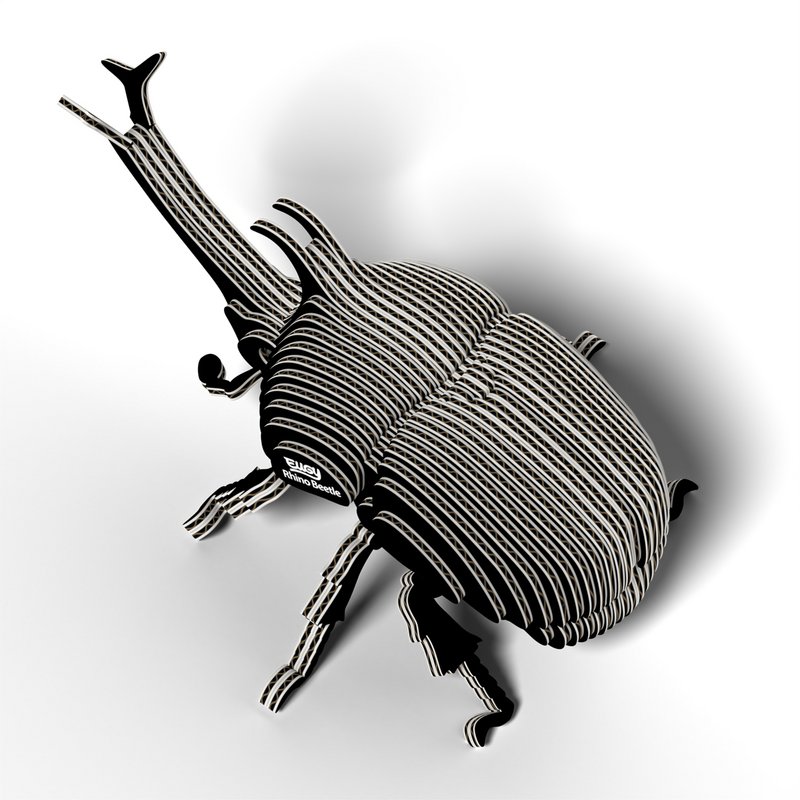 EUGY 3D-puslespil - Rhinoceros Beetle