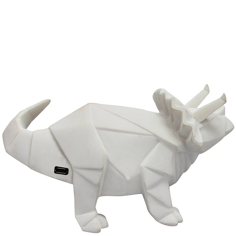 Mini Lampada Led Dinosaur Bianco