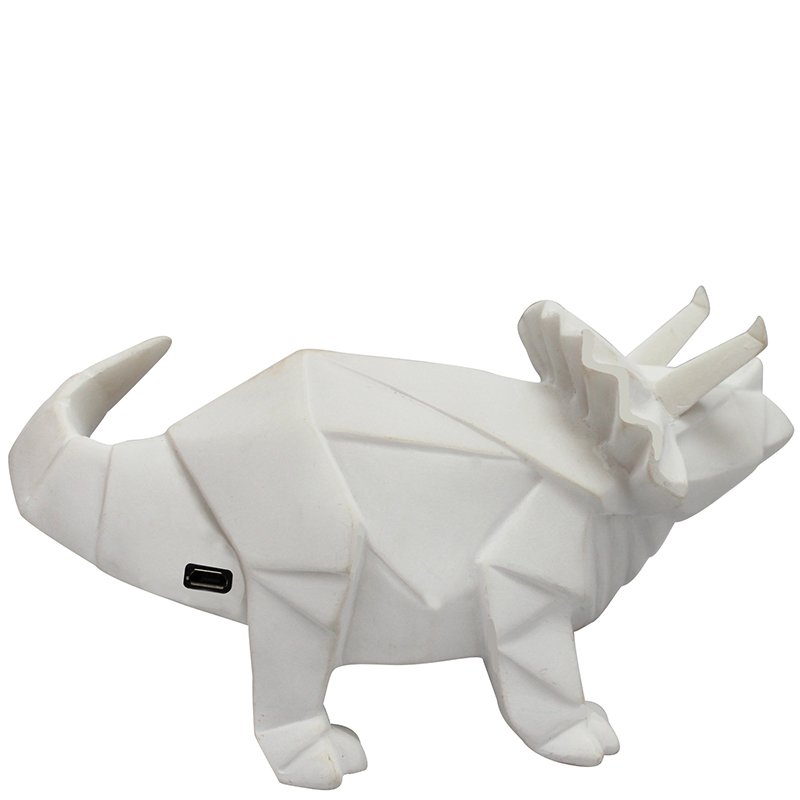 Mini Lampada Led Dinosaur Bianco