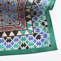 Alhambra Art zijden vierkante sjaal