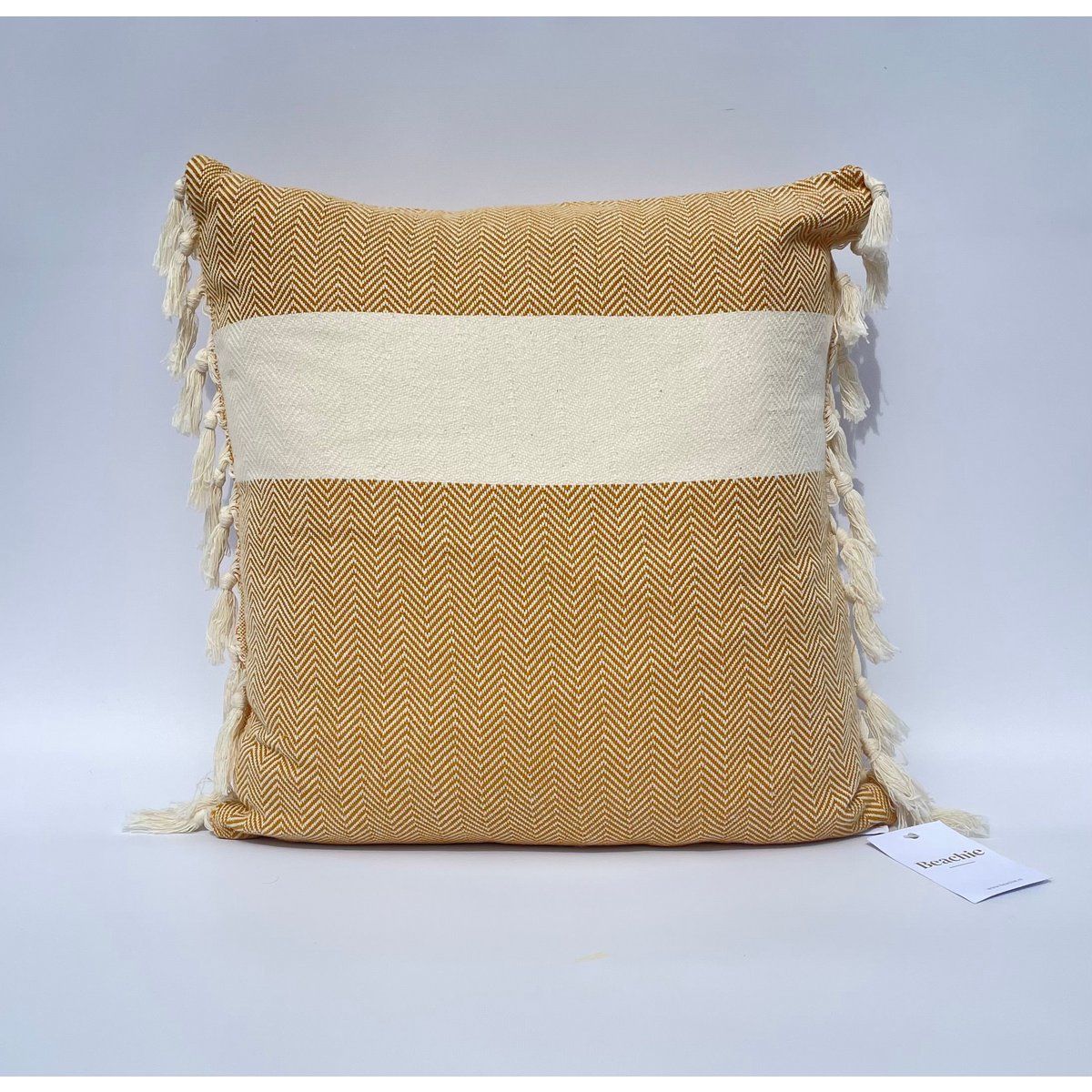 Beachie Cannes Gelb 50 x 50 cm Kussenhoes zonder vulling