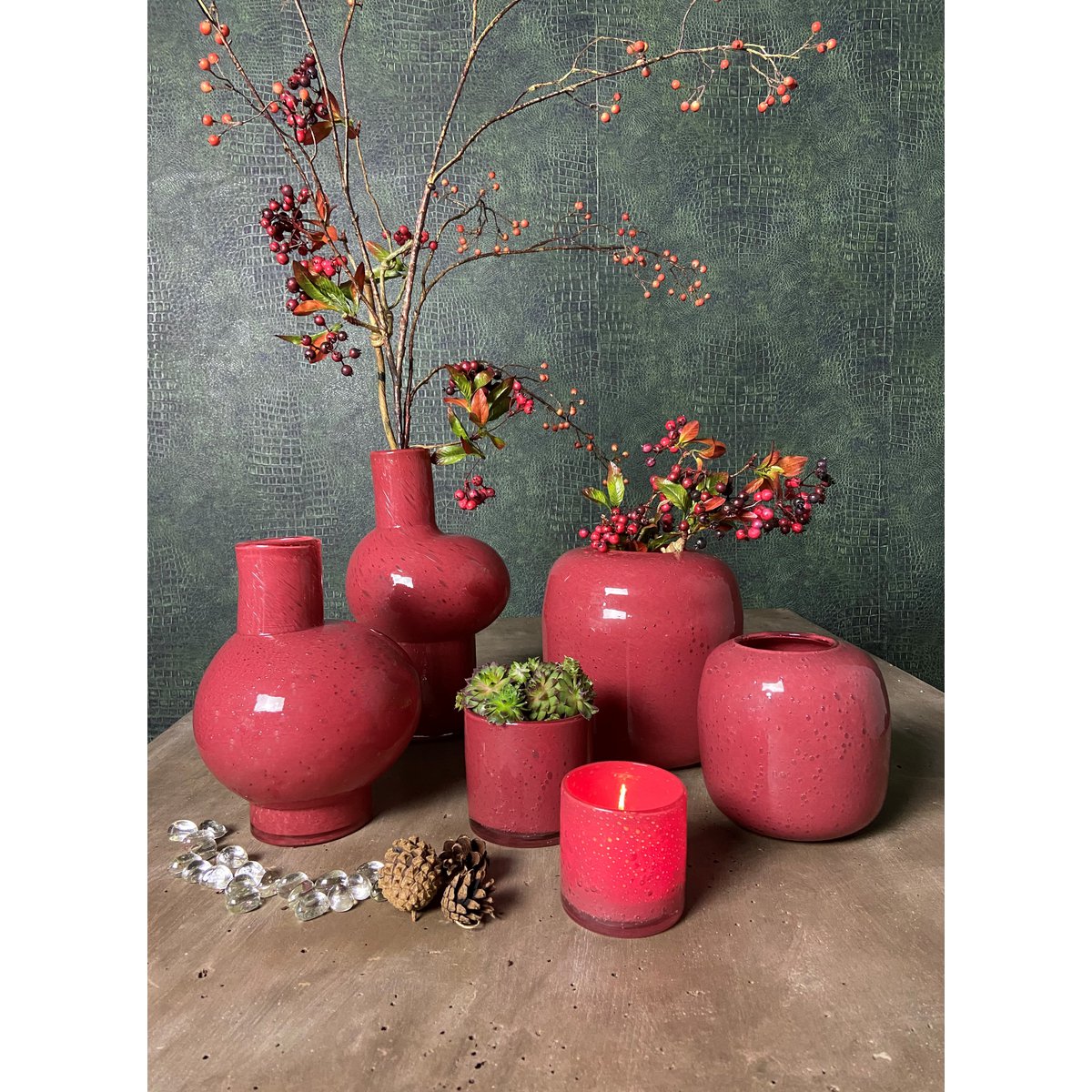 Vase Beauty Berry S