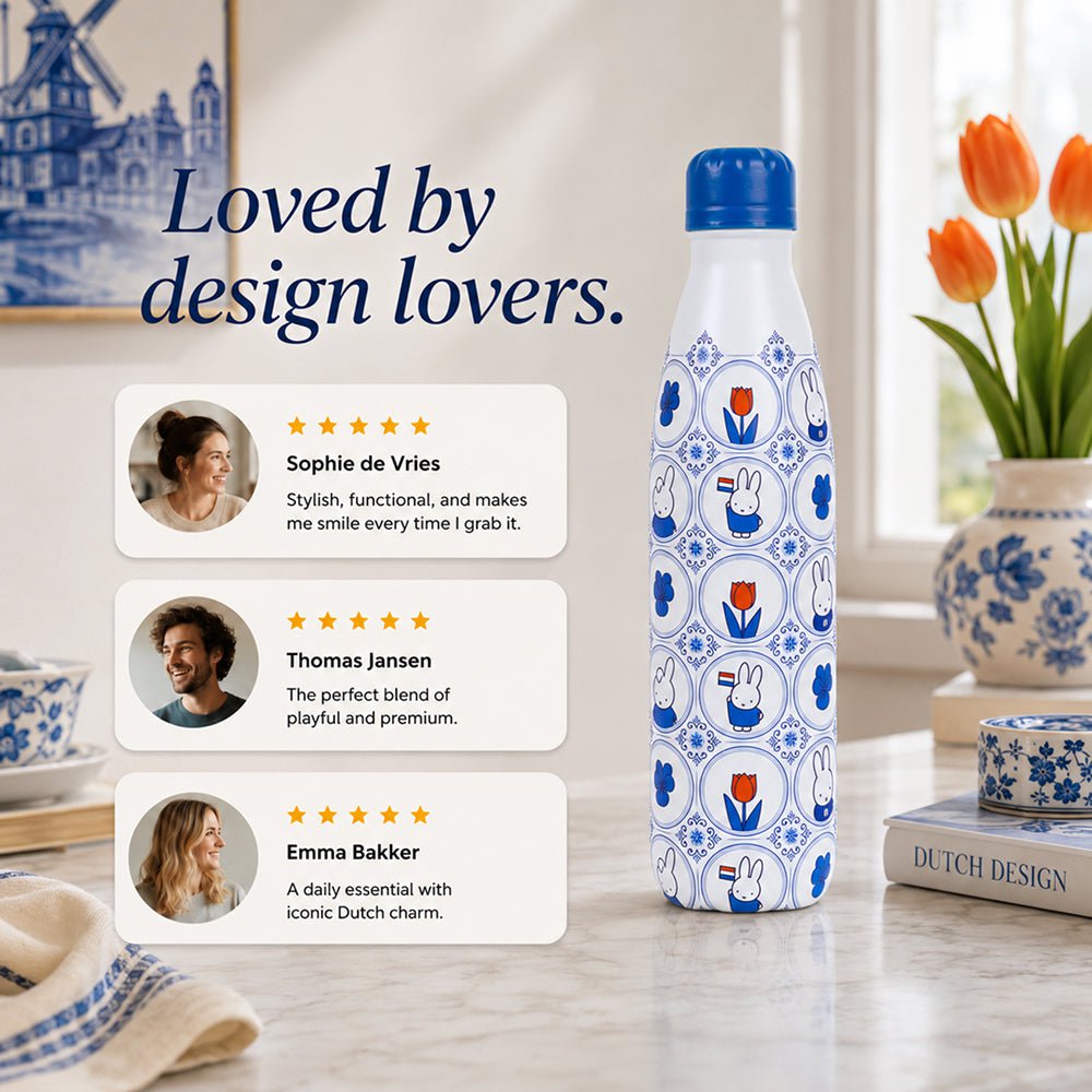 IZY Bottle 500ml x Miffy - Tiles
