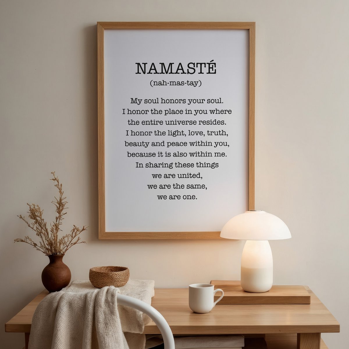 Poster: Namasté