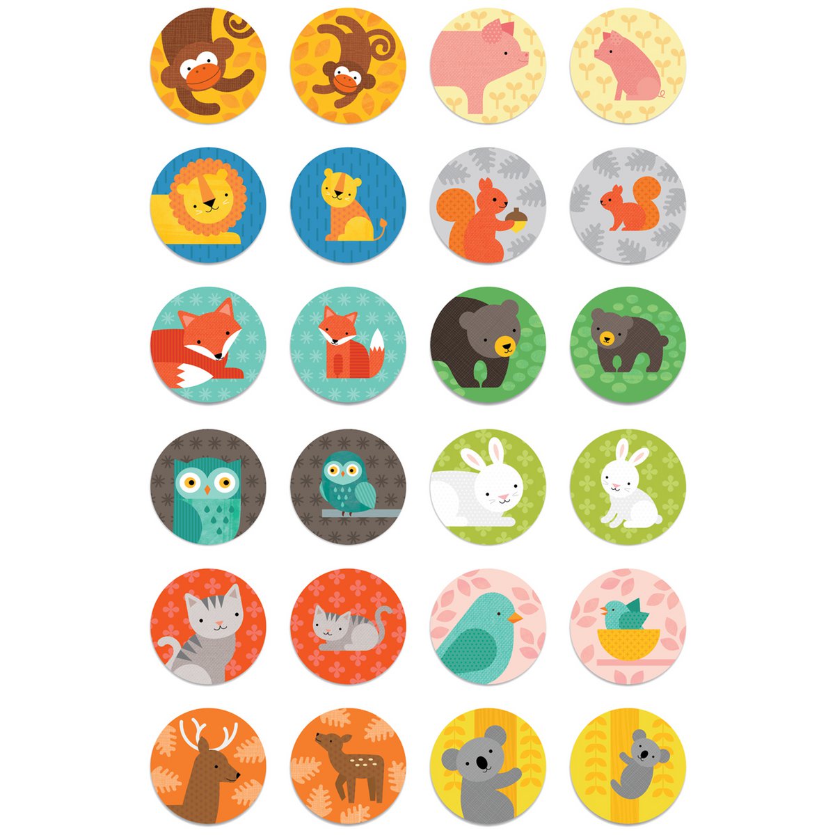 Geheugenspel - Dieren En Babies