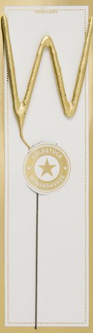 W gold Goldstück weiß Wondercandle® classic