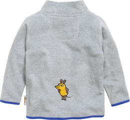 Fleecejacke THE MOUSE - grau / melange