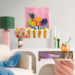 Painting Slim Frame Summer Fruit 40x30