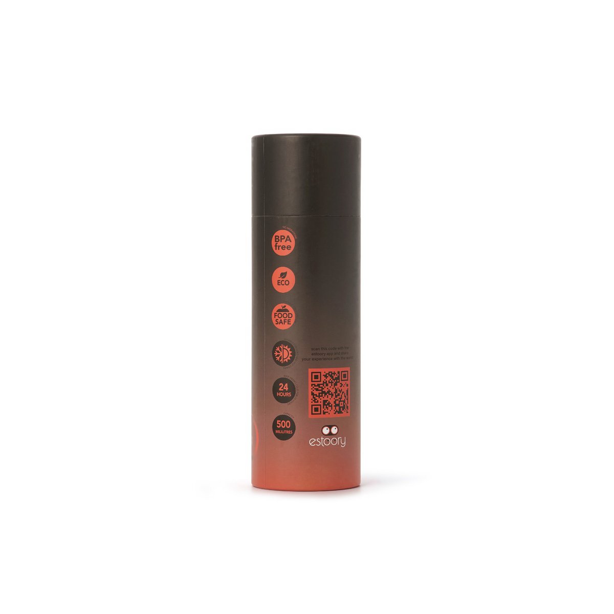 Flasche • Thermo Rcl Rot & Schwarz - nachhaltige Trinkflasche