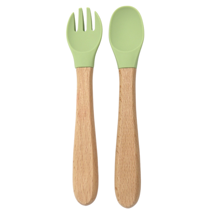 Set posate Verde oliva