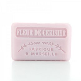 5x Savon de Marseille Kersenbloesem Zeep – Handgemaakt & Verrijkt met Biologische Shea Butter – Luxe Hydraterende Zeep – Parabeenvrij – 4 oz (5 stuks)