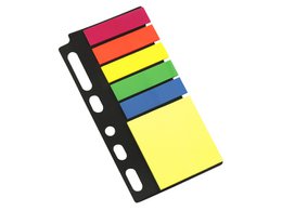 Info Sticky Notes ass. kleuren diverse formaten
