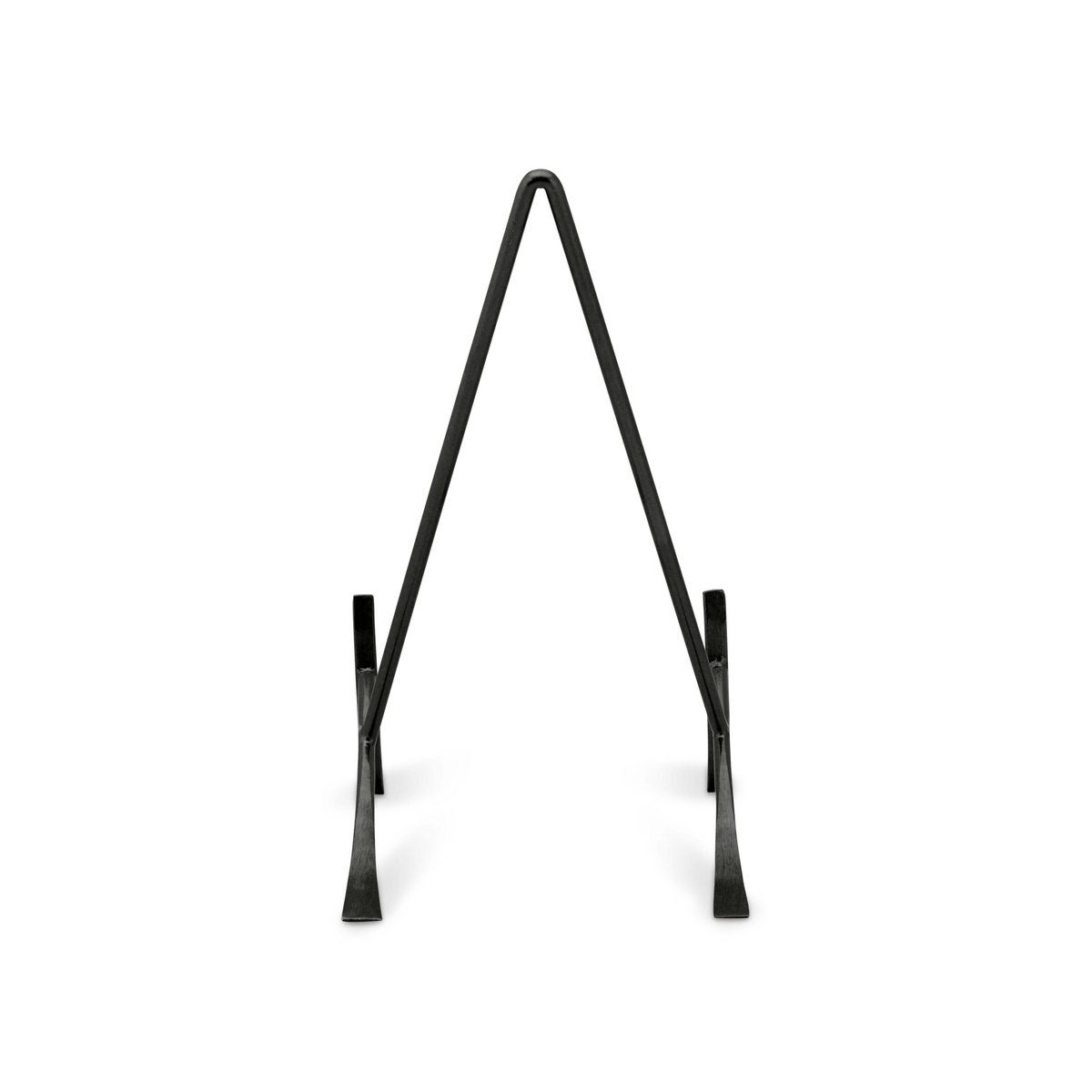 Set/2 Plate Stand Small Black 11x20cm
