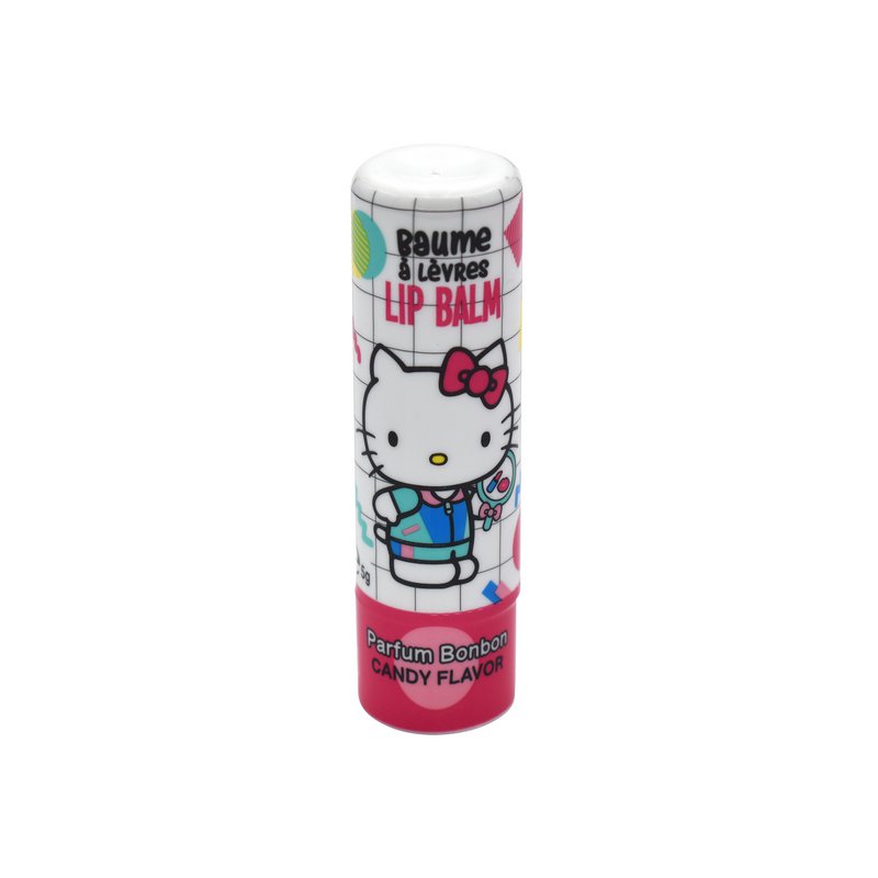😍Hello Kitty, lotto 24 pezzi di balsamo per le labbra, cura delle labbra, fragranti, gusti, fragola, caramelle, idratazione, bambini, vegani, 5 g, fatti cura