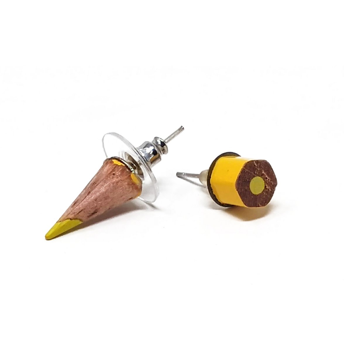 Pencil Stud Earrings - Light Colors - While Stock List