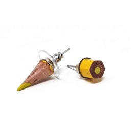 Pencil Stud Earrings - Light Colors - While Stock List