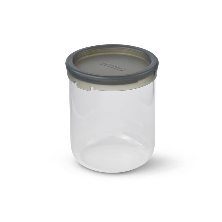 Pot à Déjeuner en Verre Black+Blum - Ø95mm - Gris