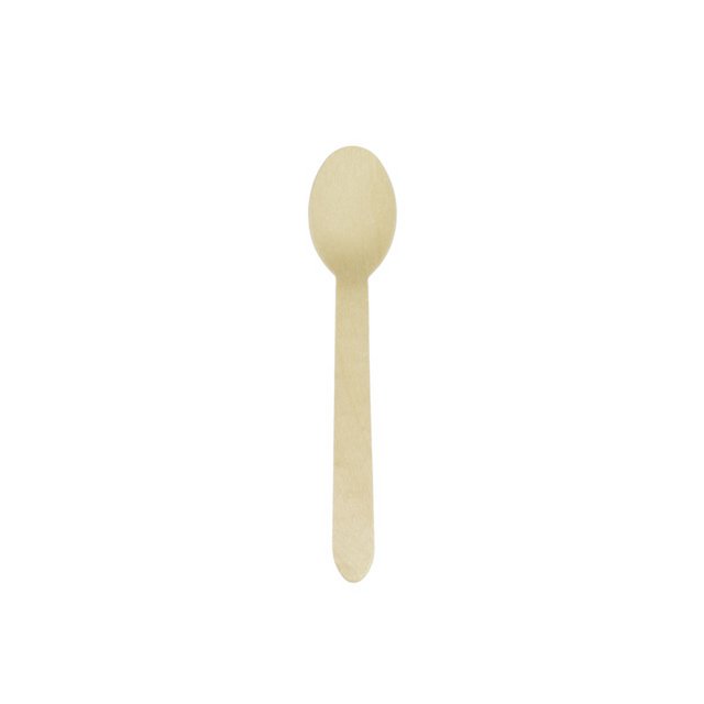 Lepel Kangaro hout 160mm pak a 200 stuks biologisch afbreekbaar