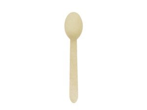 Lepel Kangaro hout 160mm pak a 200 stuks biologisch afbreekbaar