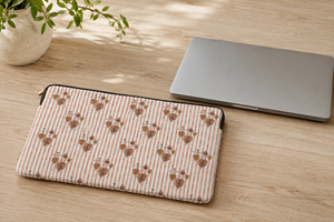 Laptop sleeve - 33x23 cm - SARA - Terra