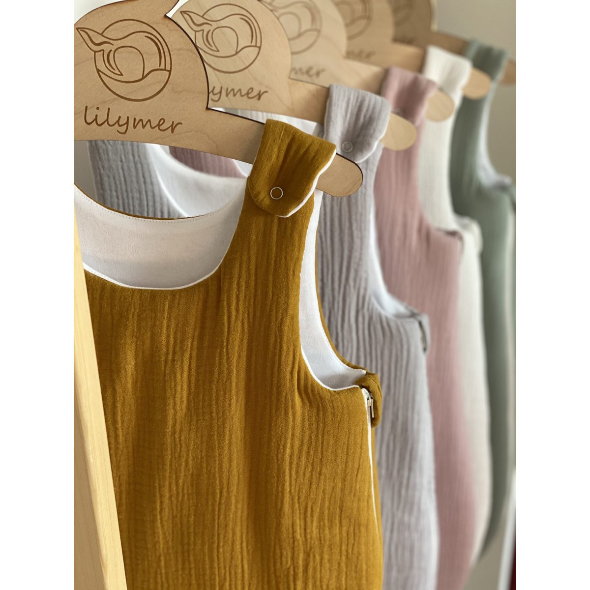 100% Muslin, OEKO -TEX Certyfied Cotton | Cozy Newborn Sleepingbag I Baby Wrap I Newborn Essentials