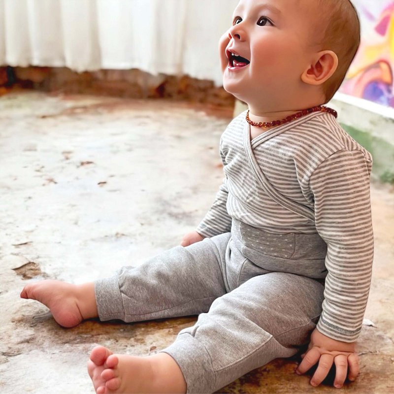 OrganicEra Organic Baby Sweatpants, Grey