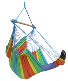 Hammock chair with footrest