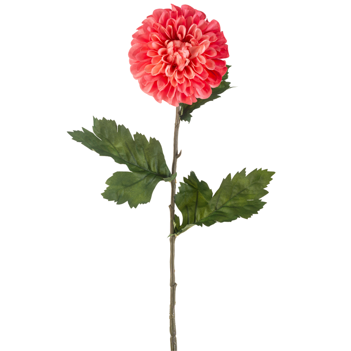 Kunstbloem Dahlia 75 cm rood