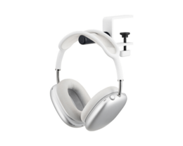 Desk-Mounted Headphone Hook