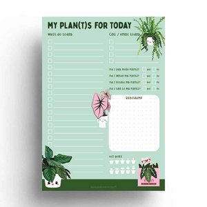 Notizblock A5 Pflanzen