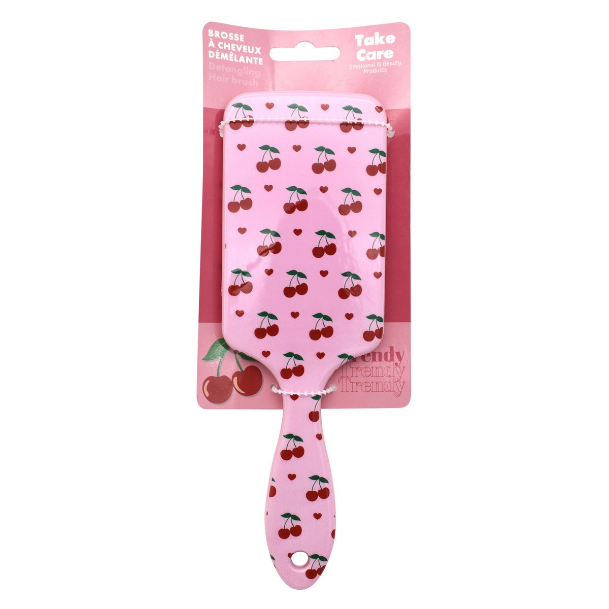 HAIR BRUSH – CHERRY