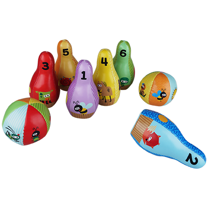 Meraviglie stravaganti: set da bowling morbido