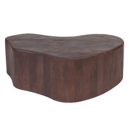 Sofabord Zina 107 x 80 cm - Espresso Mangohout