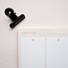 Cat weekplanner in A5-formaat