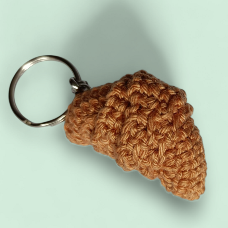 Croissant sleutelhanger