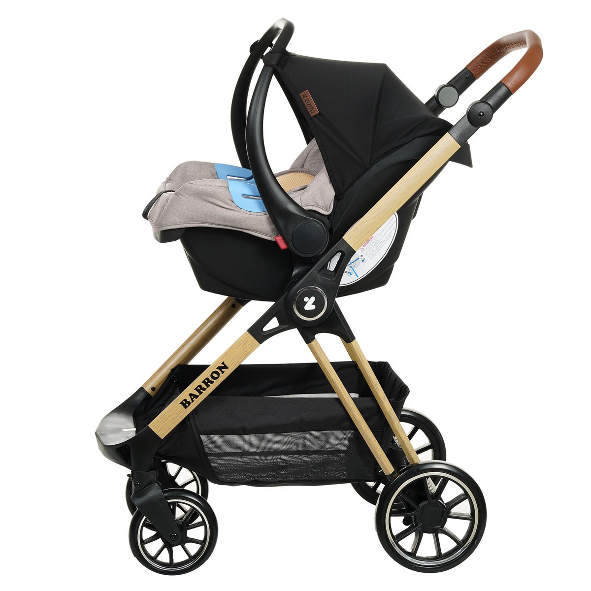 Poussette bébé Barron 3 en 1